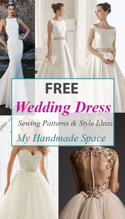 free wedding dress sewing patterns